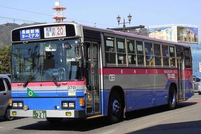 5695【長崎バス】方向幕（２１）: バス写真☆いろいろ５選
