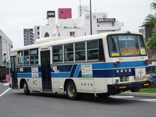 5804【宮崎交通】延岡地区方向幕（2）: バス写真☆いろいろ5選