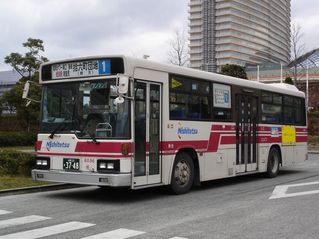 0065【西鉄バス】福岡地区／西工58MCボディ日産ディーゼル大型路線