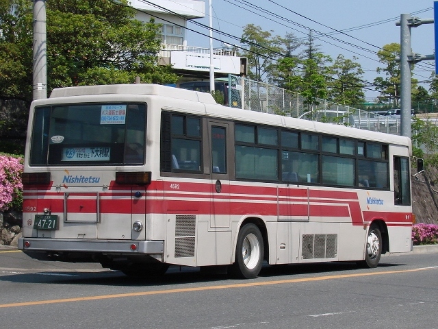 0374【西鉄バス】月の浦営業所・西鉄バス二日市月の浦本社／大型路線車（２）: バス写真☆いろいろ５選