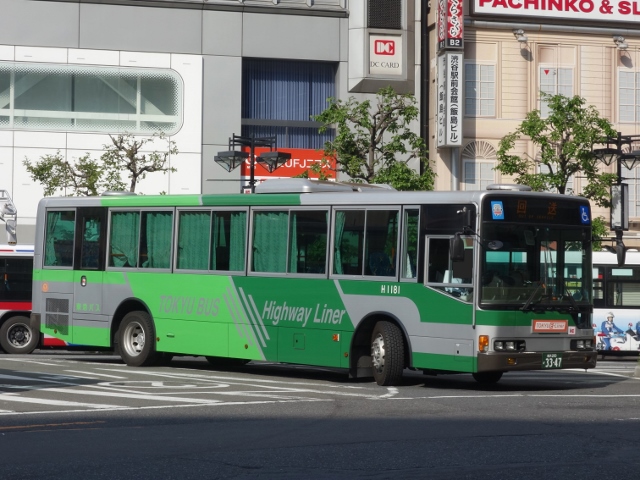 0491 東急バス ワンロマ仕様車による日中運用 ２ バス写真 いろいろ５選